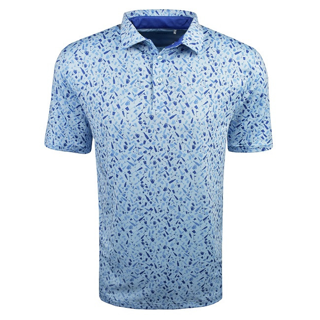 Snake Eyes Golf Previous Season Style 19th Hole Print Polo