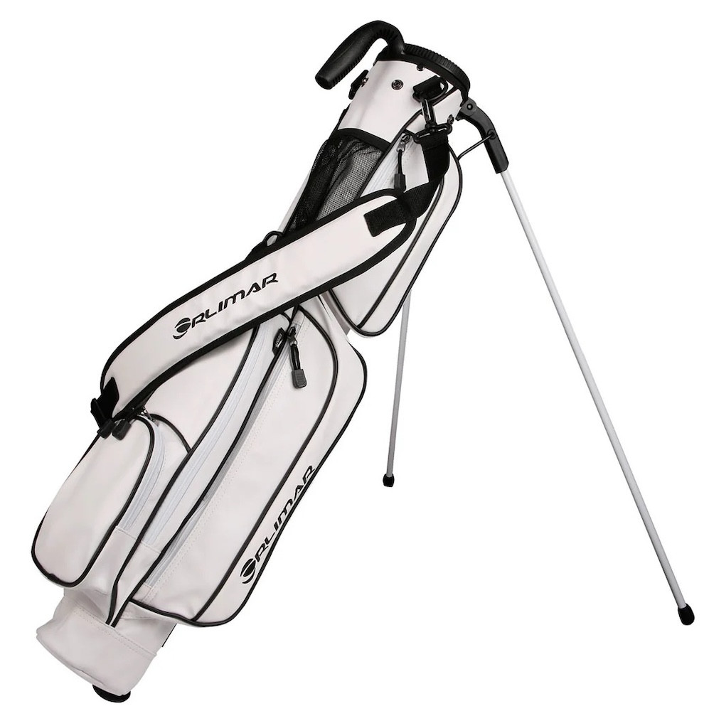 Orlimar Golf Pitch 'N Putt Synthetic Leather Sunday Bag