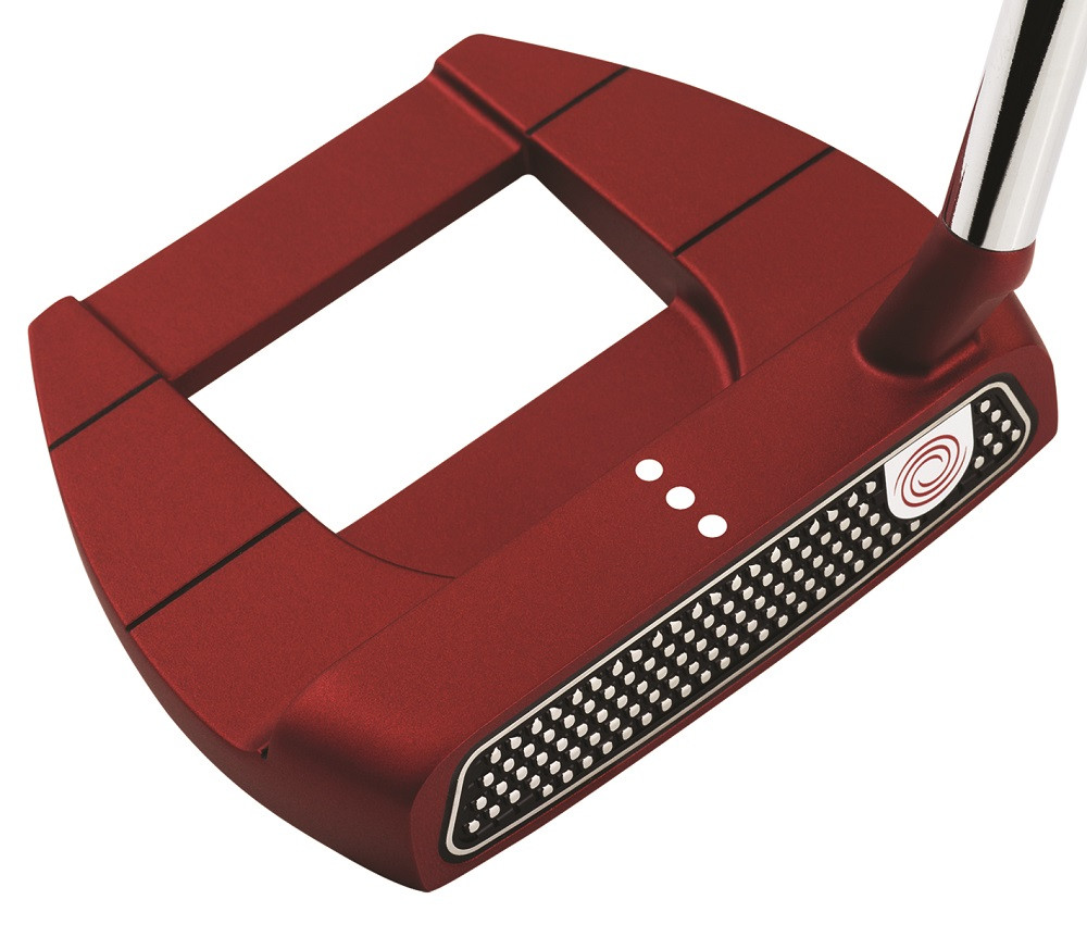 Pre-Owned Odyssey Golf 2018 O-Works Red Jailbird Mini S Putter