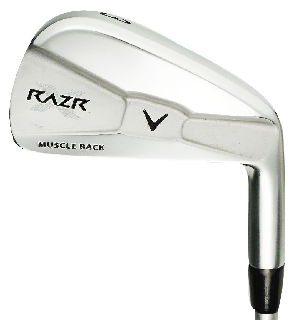 Pre-Owned Callaway Golf RAZR X Muscleback Irons (7 Iron Set Pre-Owned Callaway Golf RAZR X Muscleback Irons (7 Iron Set