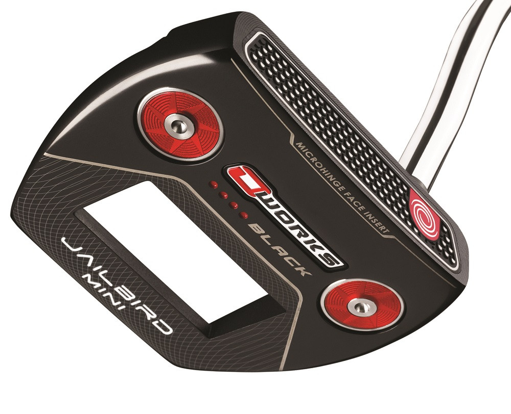 Pre-Owned Odyssey Golf 2018 O-Works Black Jailbird Mini Putter