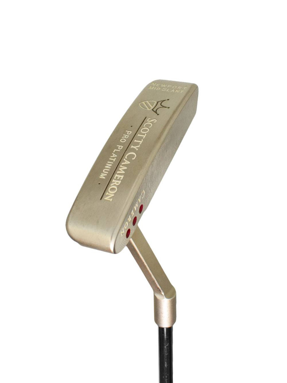 Pre-Owned Titleist Golf Scotty Cameron Pro Platinum Newport Mid Slant  Putter | RockBottomGolf.com