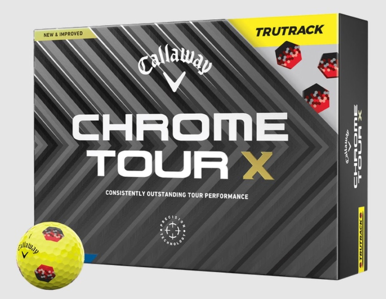 新品　Callaway BL CG CHRMSFT X USA TRUTRK Callaway Chrome Tour X TruTrack USA Golf Balls | RockBottomGolf.com