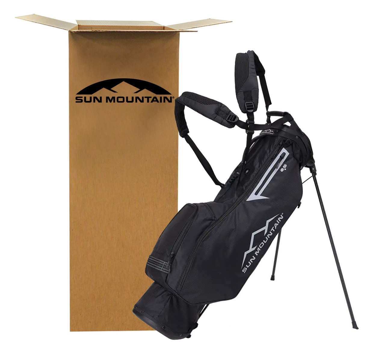 SUN MOUNTAIN ゴルフバッグ ブラック Sun Mountain 4.5 14-Way VLO Stand Bag - Carl's Golfland