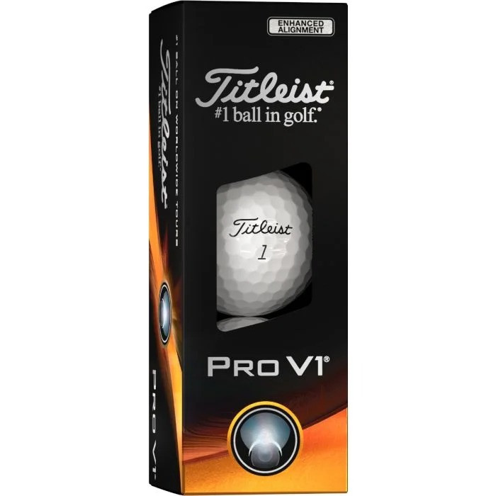 Titleist PRO V1 ENHANCED ALIGNMEMT 2ダース Titleist Prior Generation Pro V1 Enhanced Alignment Golf Balls