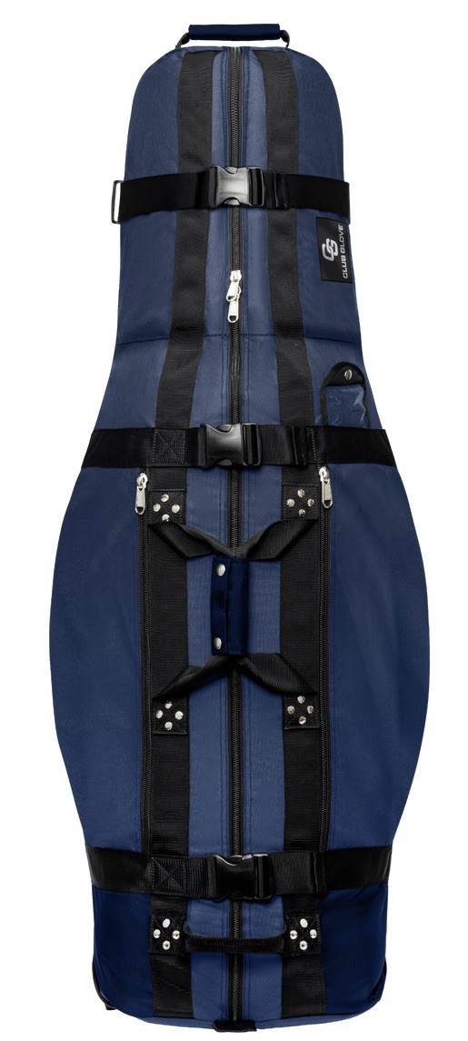 The CLUB GLOVE ゴルフ トラベルカバー ネイビー キャスター付 Club Glove Golf Prior Generation Pro Traveler Travel Cover