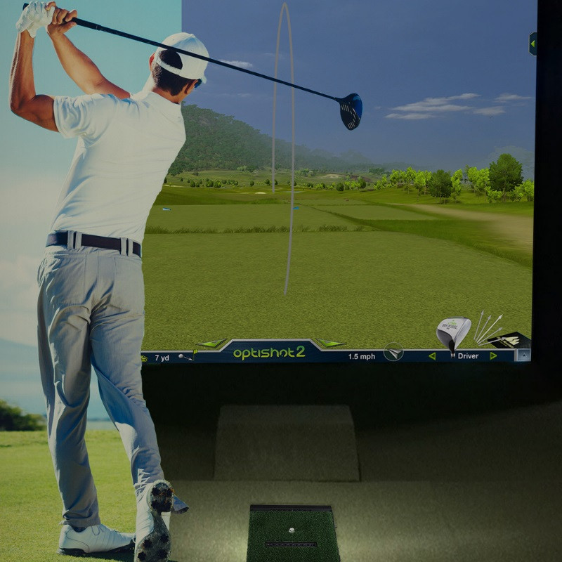 OptiShot Golf OptiShot2 Infrared Golf Simulator [OPEN BOX