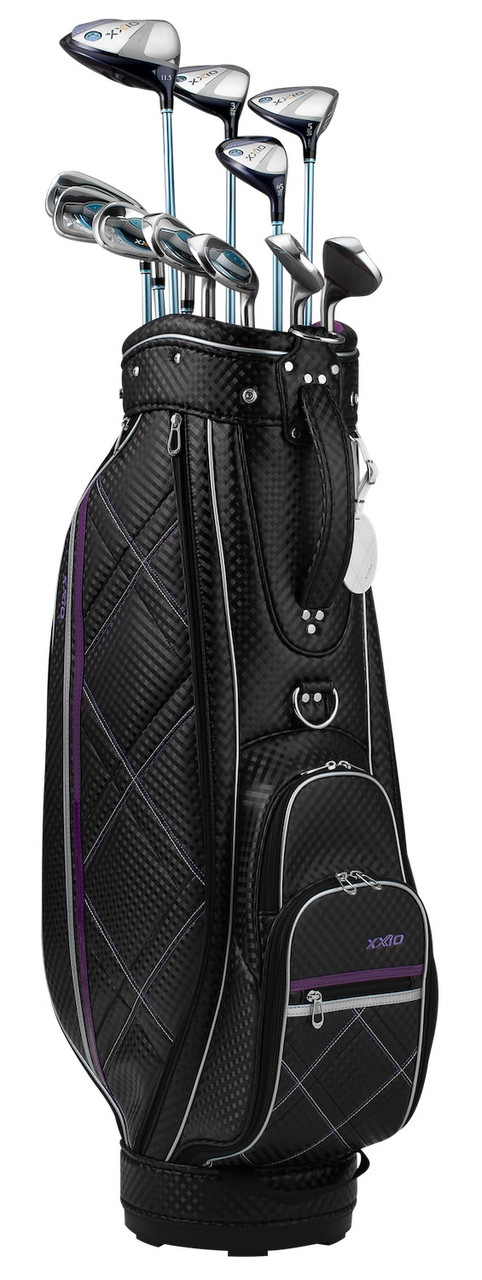 Ladies XXIO Golf 13 Premium 11 Piece Complete Set With Cart Bag
