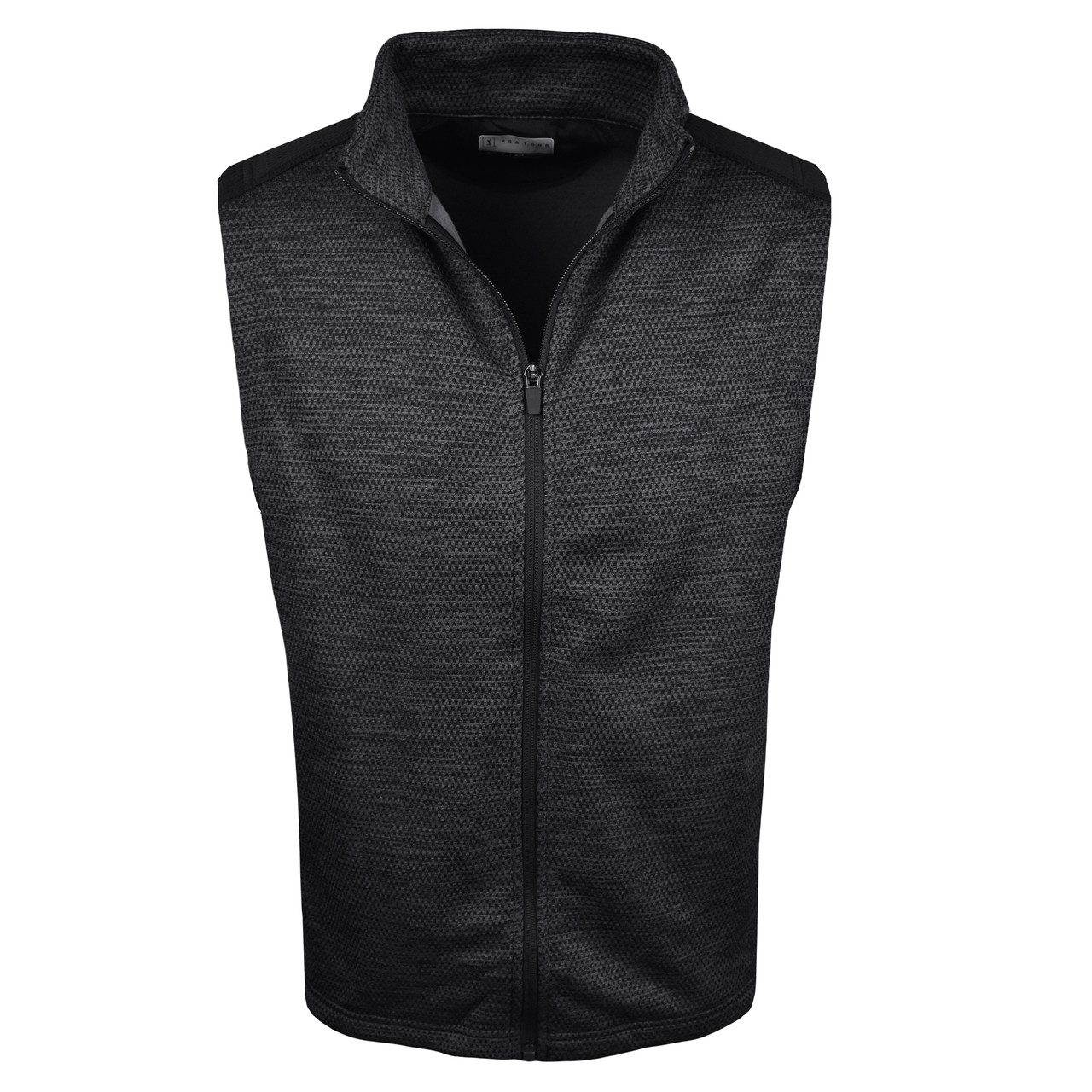 PGA Tour Golf 2 Tone Full Zip Vest | RockBottomGolf.com