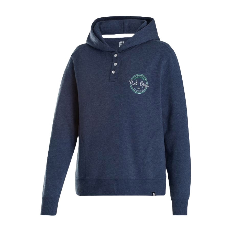 Ladies FootJoy Golf 124th US Open Crop Hoodie | RockBottomGolf.com