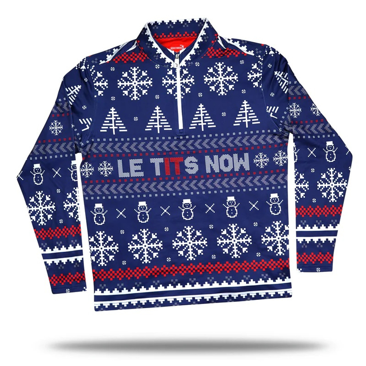 Bogey Bros Golf Le Tits Now 1/4 Zip Pullover