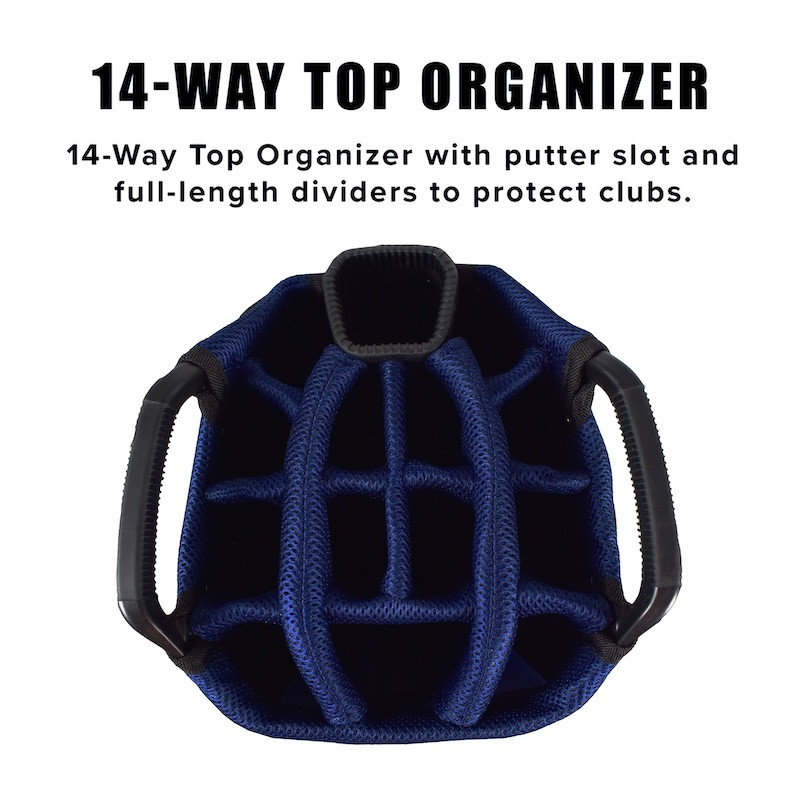 Hot-Z Golf USA Flag Cart Bag | RockBottomGolf.com