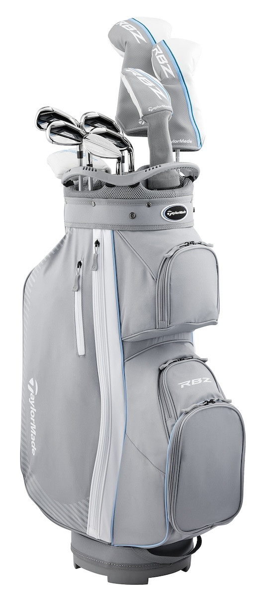 Ladies TaylorMade Golf RBZ Speedlite 11 Piece Complete Set W/Bag