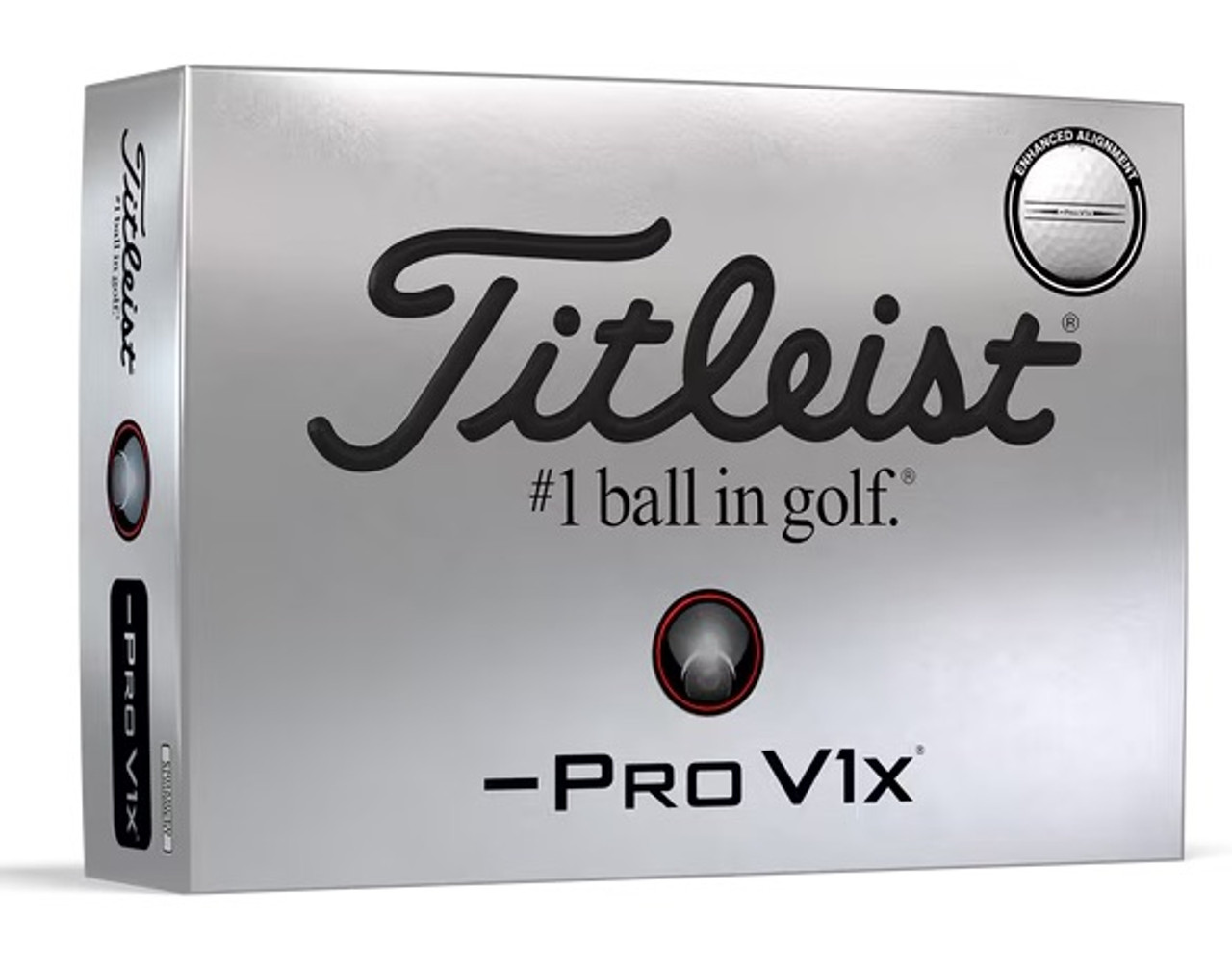 Titleist Pro V1x Left Dash Enhanced Alignment Golf Balls