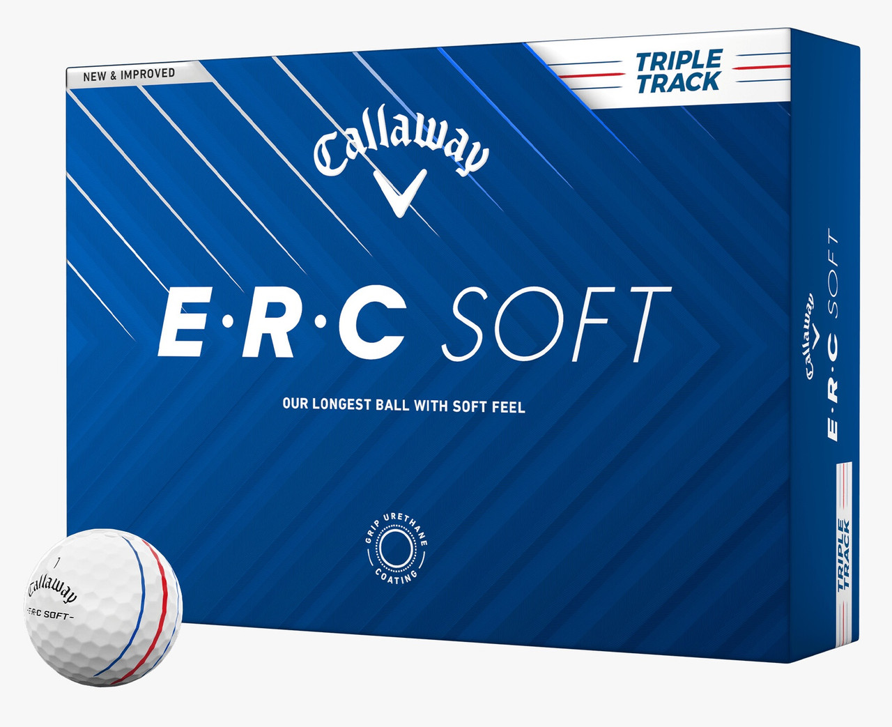 Callaway ERC Soft Triple Track Golf Balls [LOGO ONLY 