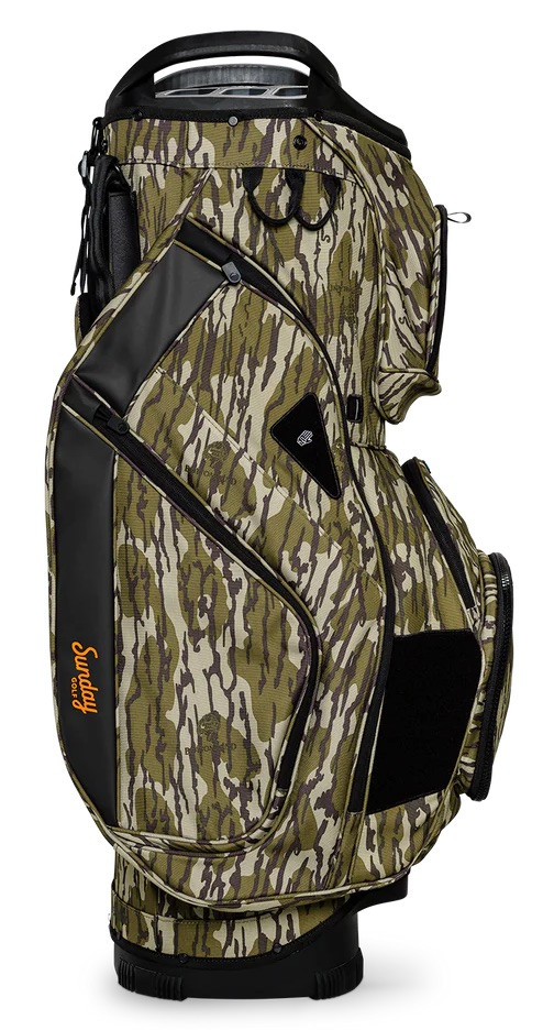 Sunday Golf Big Rig Mossy Oak Camo Cart Bag | RockBottomGolf.com
