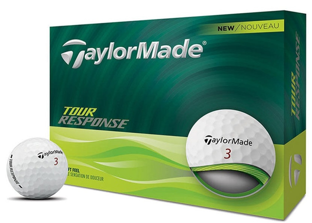 TaylorMade Tour Response ゴルフボール 6個 TaylorMade Tour Response Yellow Used Golf Balls - golfballs.net