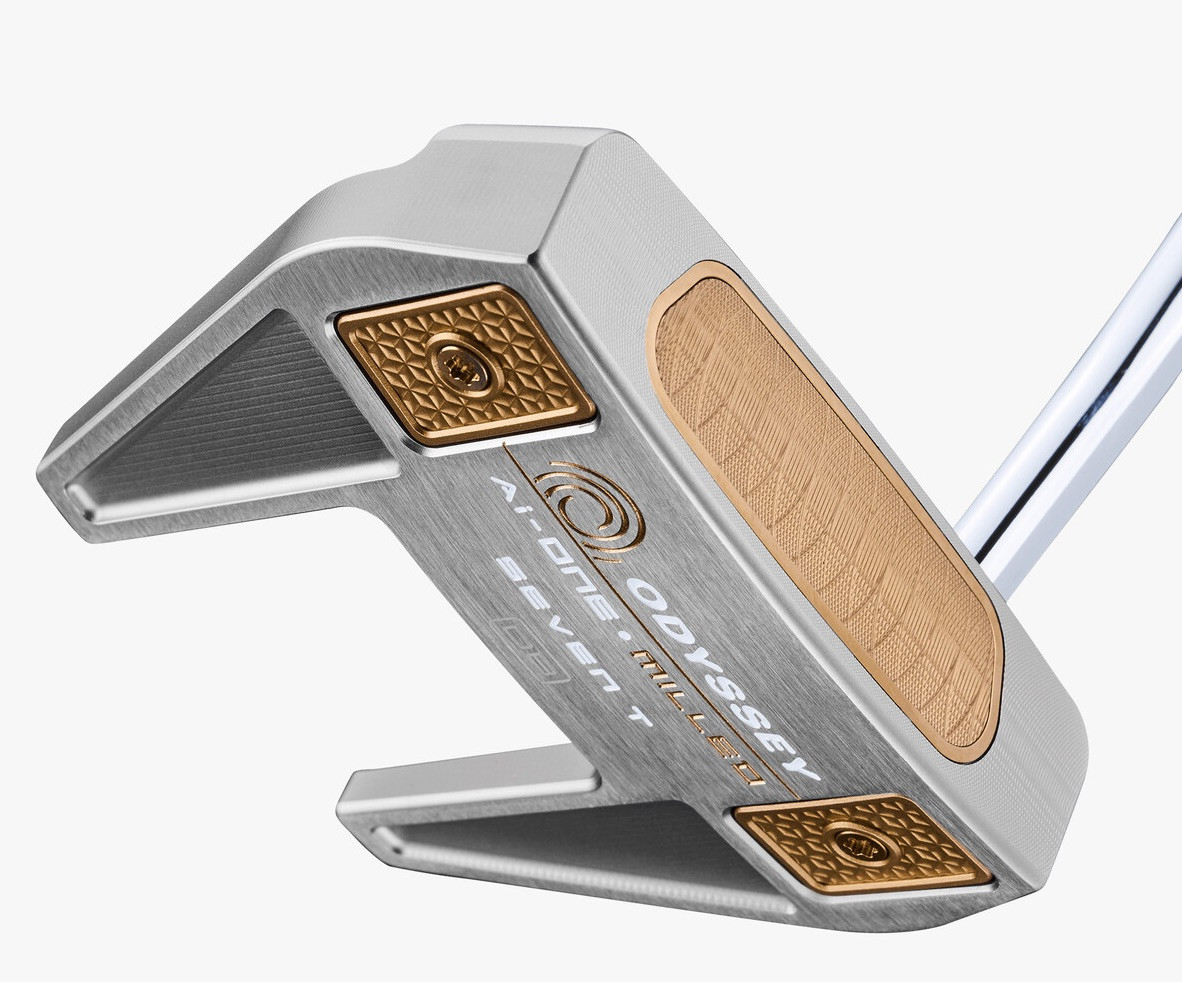 Odyssey Golf AI One Milled Silver #7T Double Bend Putter