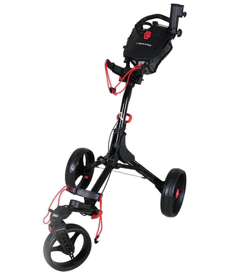 JEF World of Golf EZ Fold Push Cart