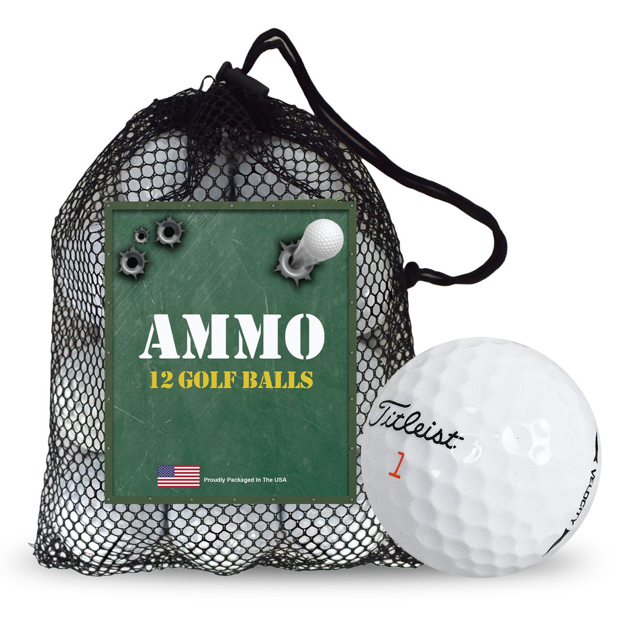 Titleist Surlyn Logo Overrun Golf Balls [12-Ball] | RockBottomGolf.com