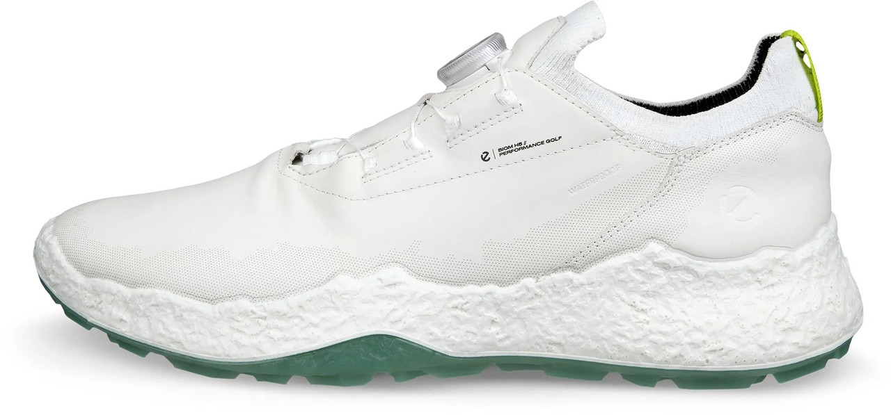 ECCO Golf Biom H5 ゴルフシューズ 41 (25.5)白 ECCO BIOM H5 MEN'S GOLF SHOE | White