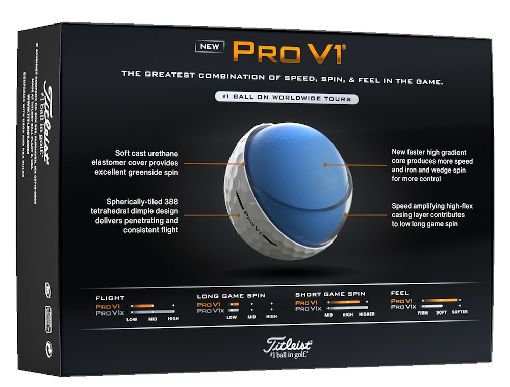 Titleist Pro V1 Golf Balls Yellow | RockBottomGolf.com