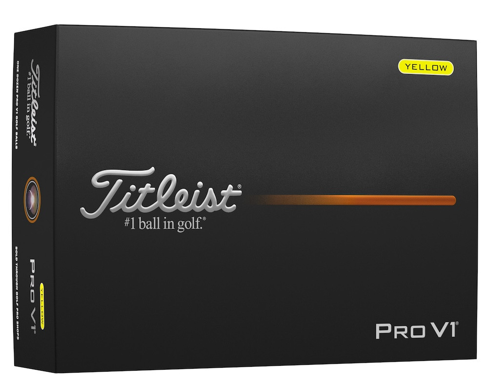 Titleist Pro V1 Golf Balls Yellow | RockBottomGolf.com