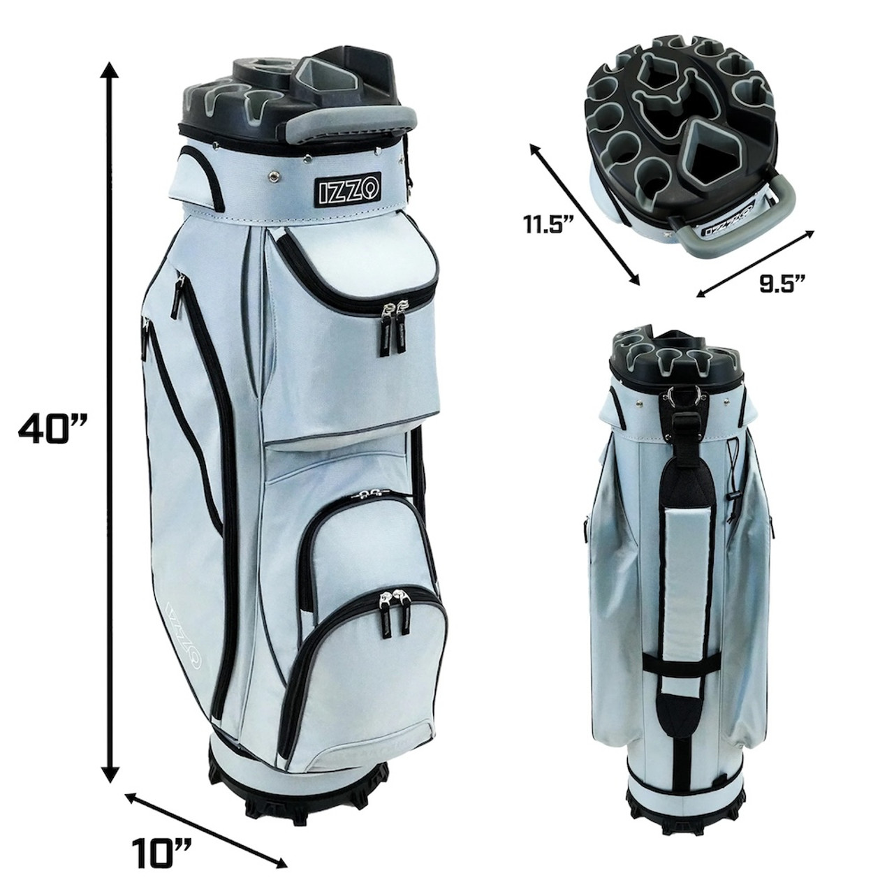 Izzo Golf Vault Cart Bag | RockBottomGolf.com