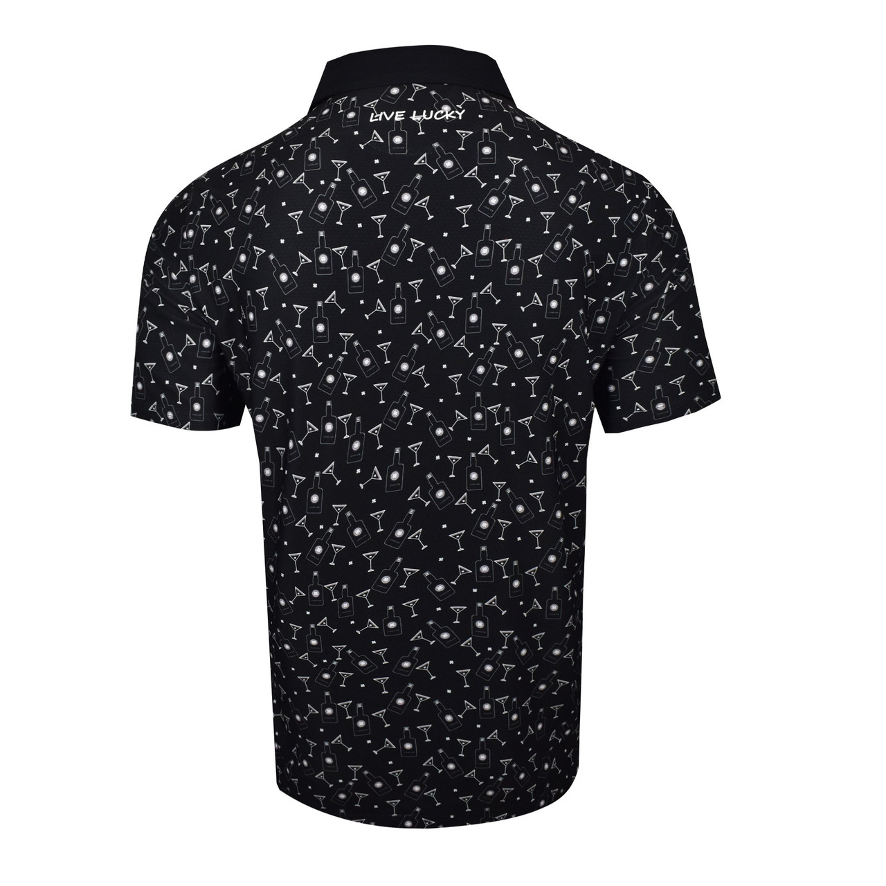 トップス trvo black hole polo Black Clover Golf Liquid Luck Polo | RockBottomGolf.com