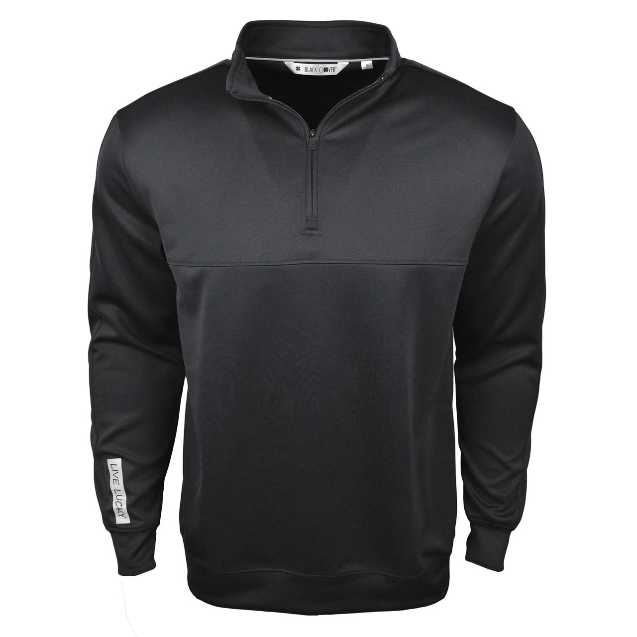 Black Clover Golf Cross 1/4 Zip Pullover | RockBottomGolf.com