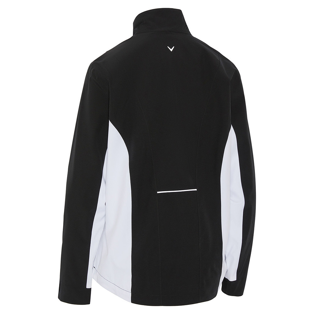 Callaway レディース ジャケット ブラック Ladies Callaway Golf Colorblock Waterproof Jacket | RockBottomGolf.com