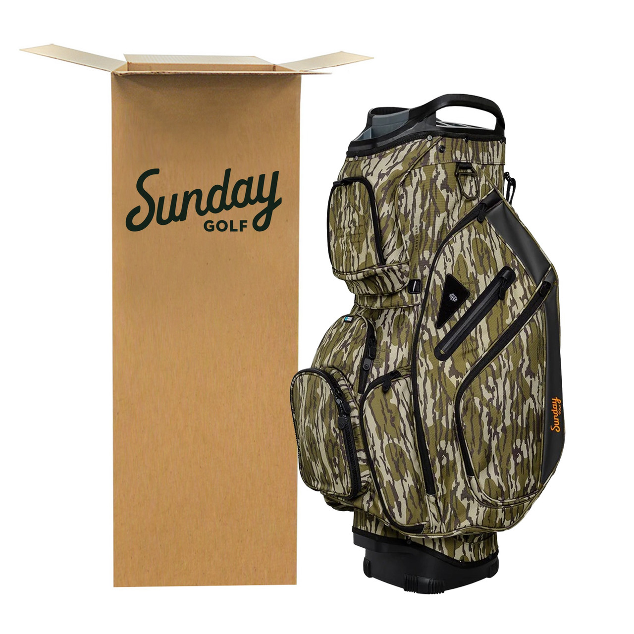 Sunday Golf Big Rig Mossy Oak Camo Cart Bag [OPEN BOX