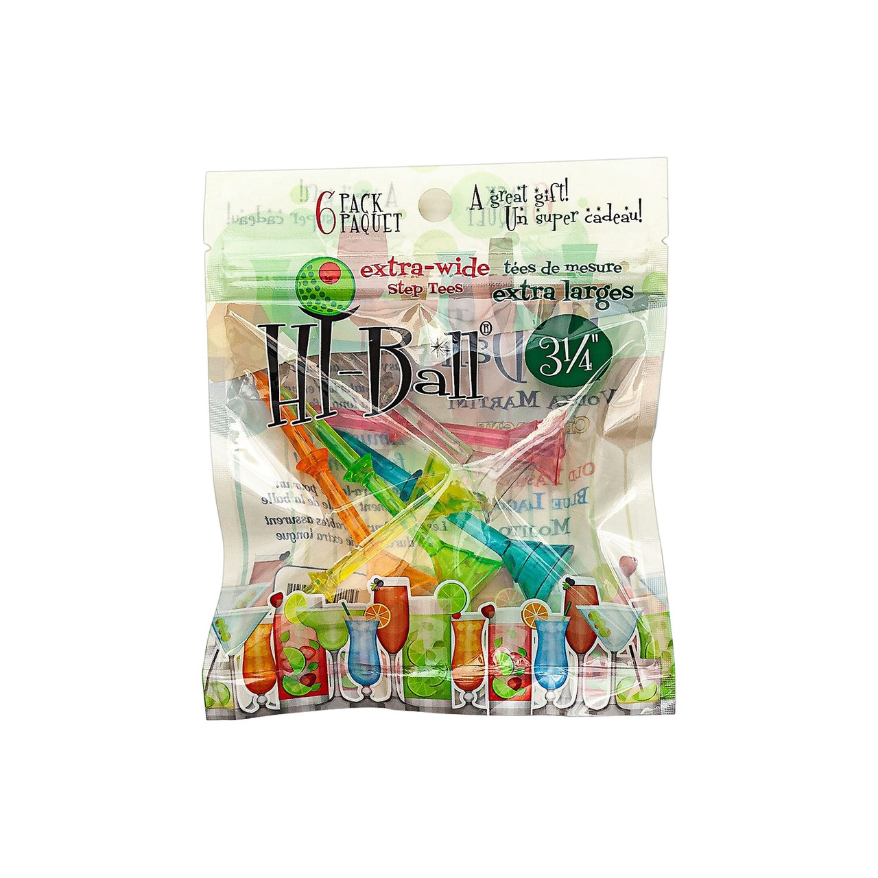 JEF World of Golf Hi-Ball Step Tees