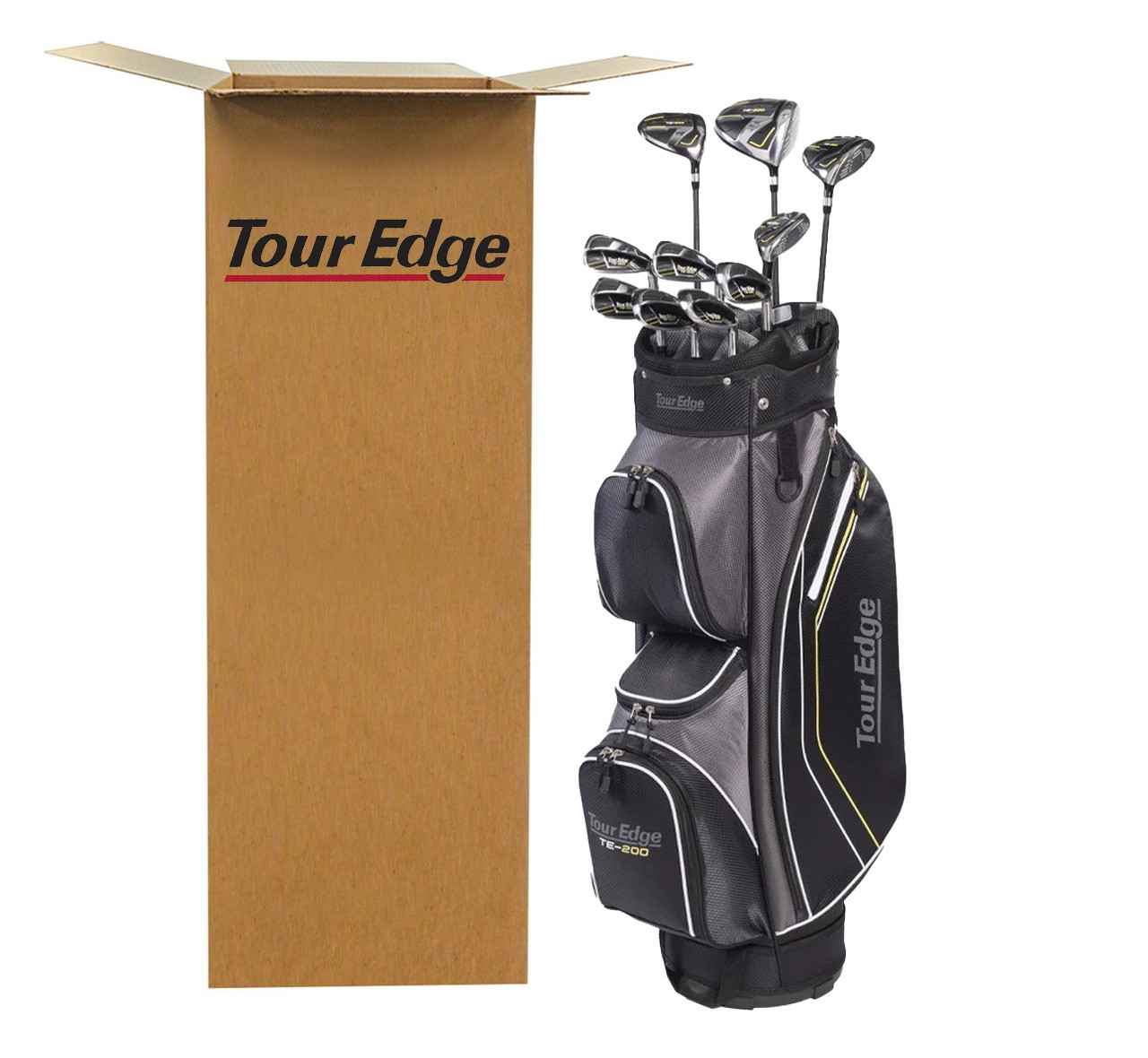 Tour Edge Golf TE-200 Complete Set With Bag [OPEN BOX