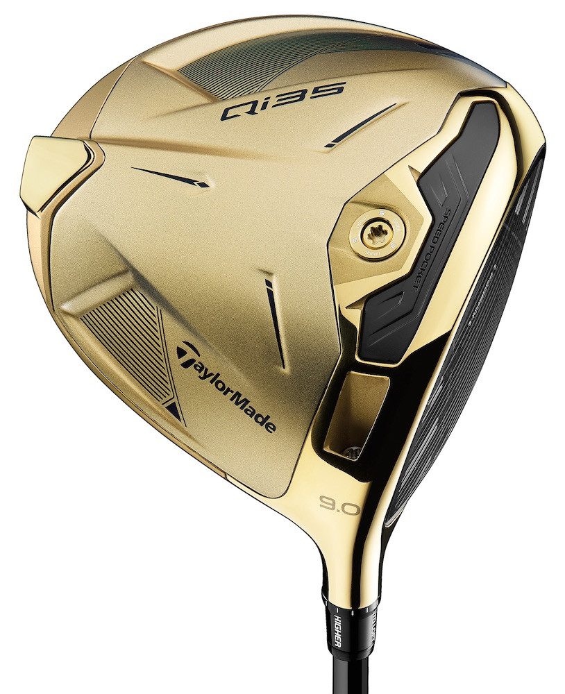 TaylorMade Golf Qi35 Designer Series Gold Driver Left Handed