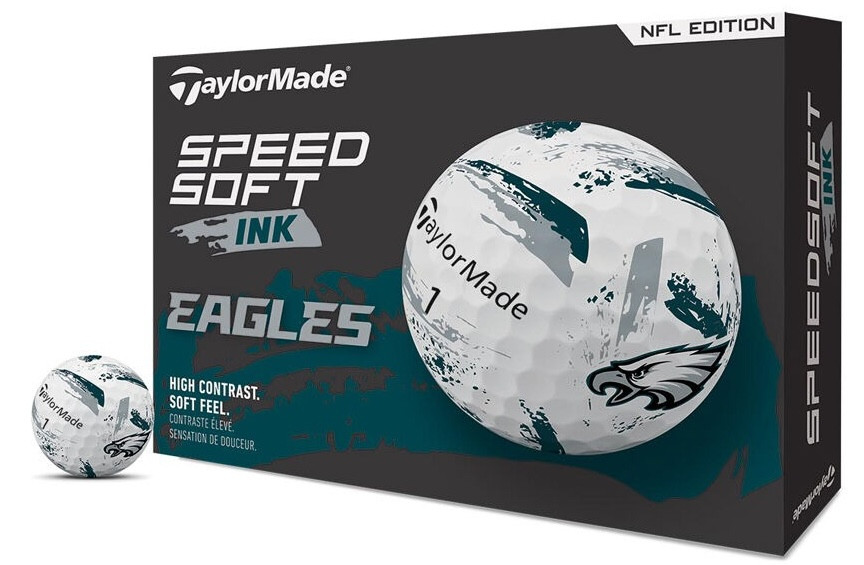 TaylorMade SpeedSoft Ink NFL Golf Balls | RockBottomGolf.com
