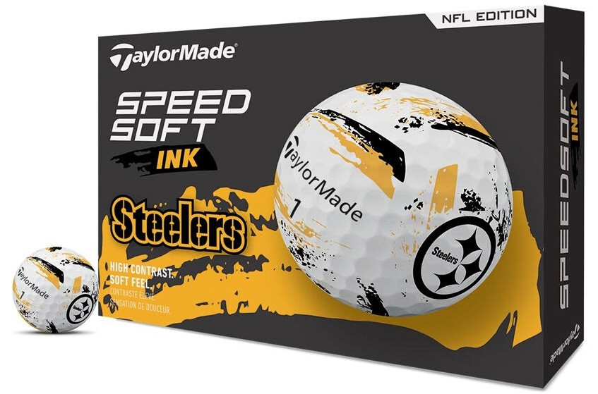 TaylorMade SpeedSoft Ink NFL Golf Balls | RockBottomGolf.com
