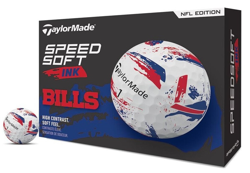 TaylorMade SpeedSoft Ink NFL Golf Balls | RockBottomGolf.com
