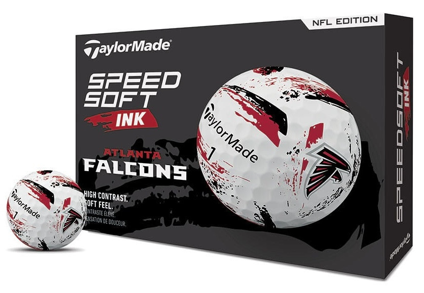 TaylorMade SpeedSoft Ink NFL Golf Balls | RockBottomGolf.com