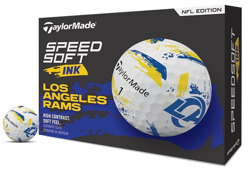 TaylorMade SpeedSoft Ink NFL Golf Balls | RockBottomGolf.com