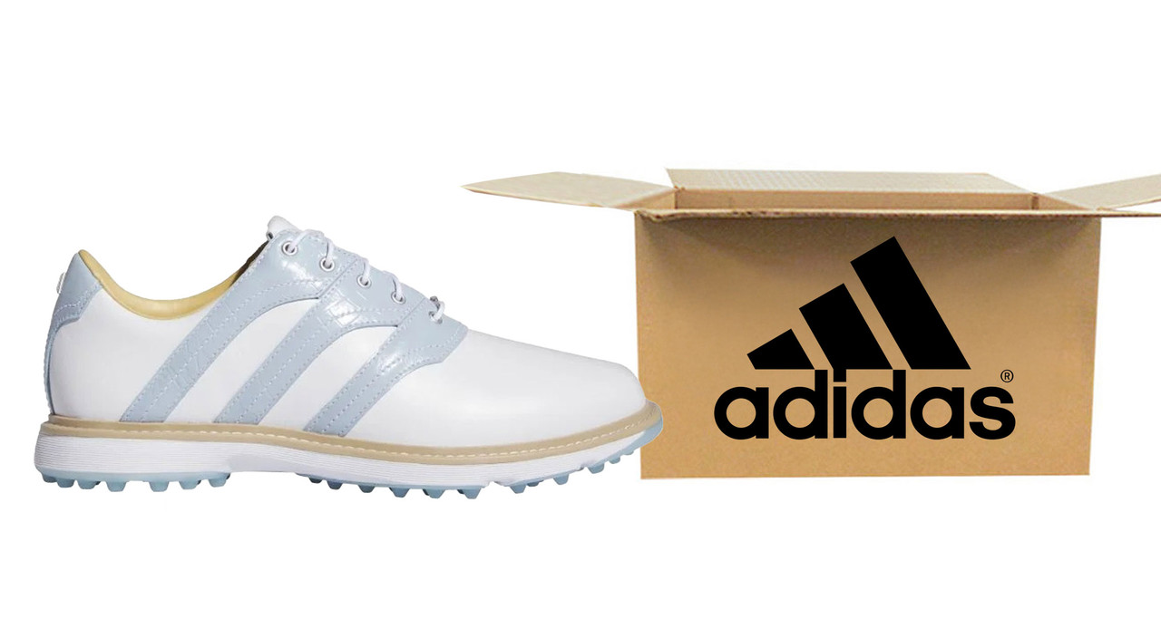 adidas gazelle silver green womens adidas Golf Mens Rolling Links MC Z-Traxion Spikeless Golf Shoes 10.5 main image 0