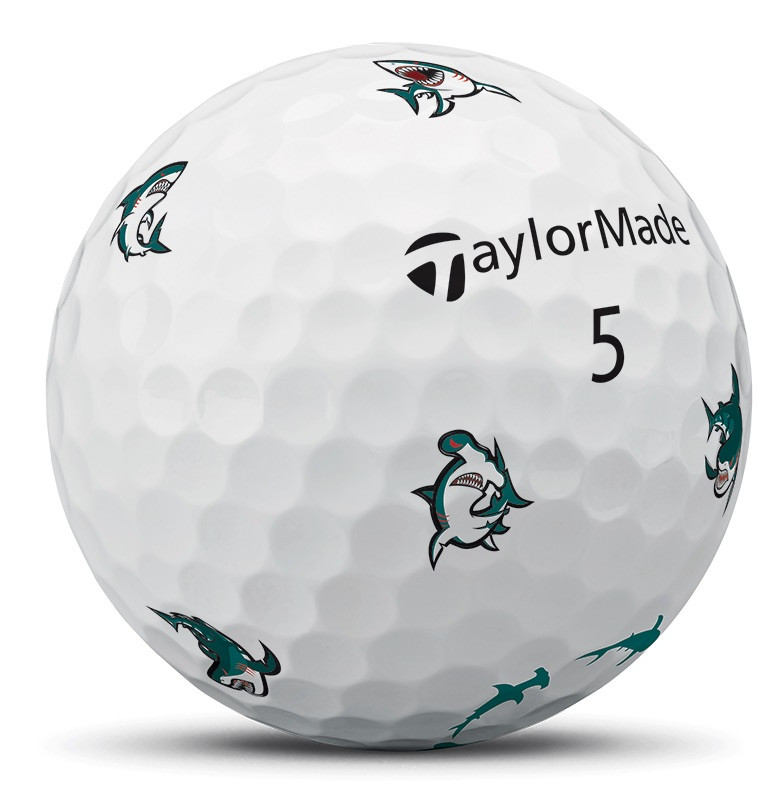 TaylorMade TP5 Pix Hot Shot Shark Golf Balls | RockBottomGolf.com