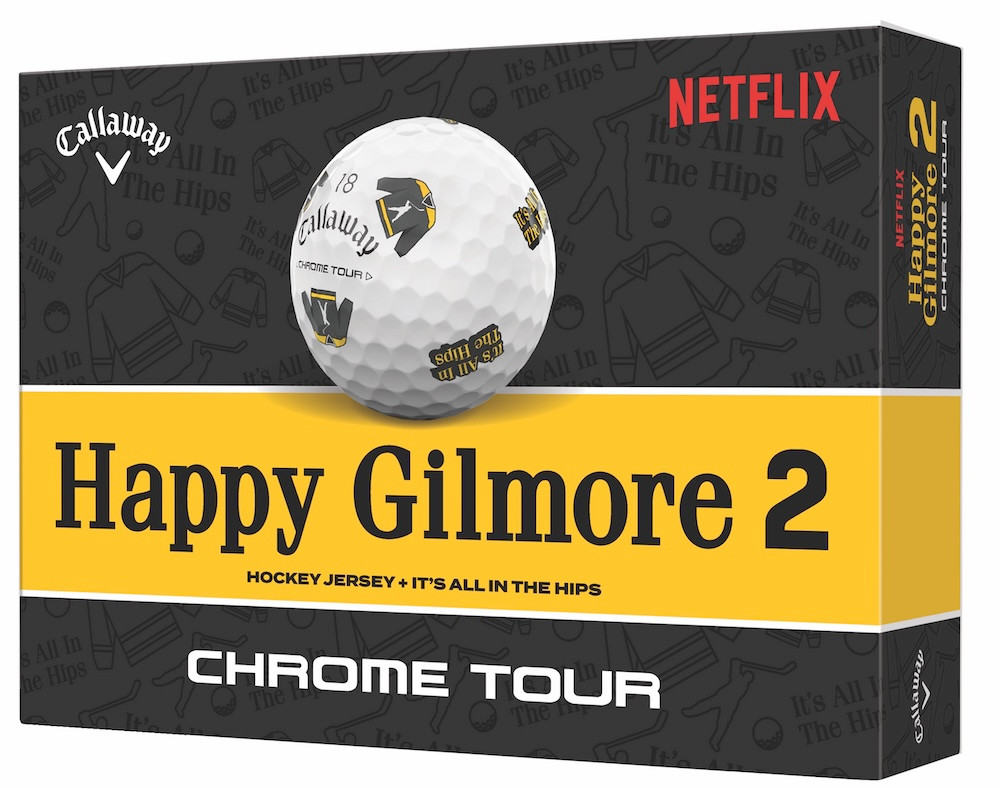 Callaway Chrome Tour Happy Gilmore 2 Golf Balls | RockBottomGolf.com