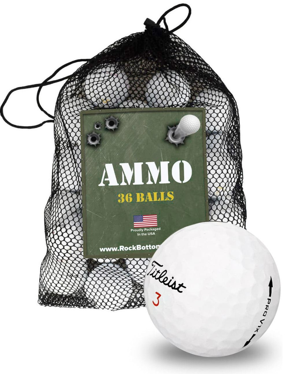 Titleist Prior Generation Pro V1x Logo Overrun Golf Balls