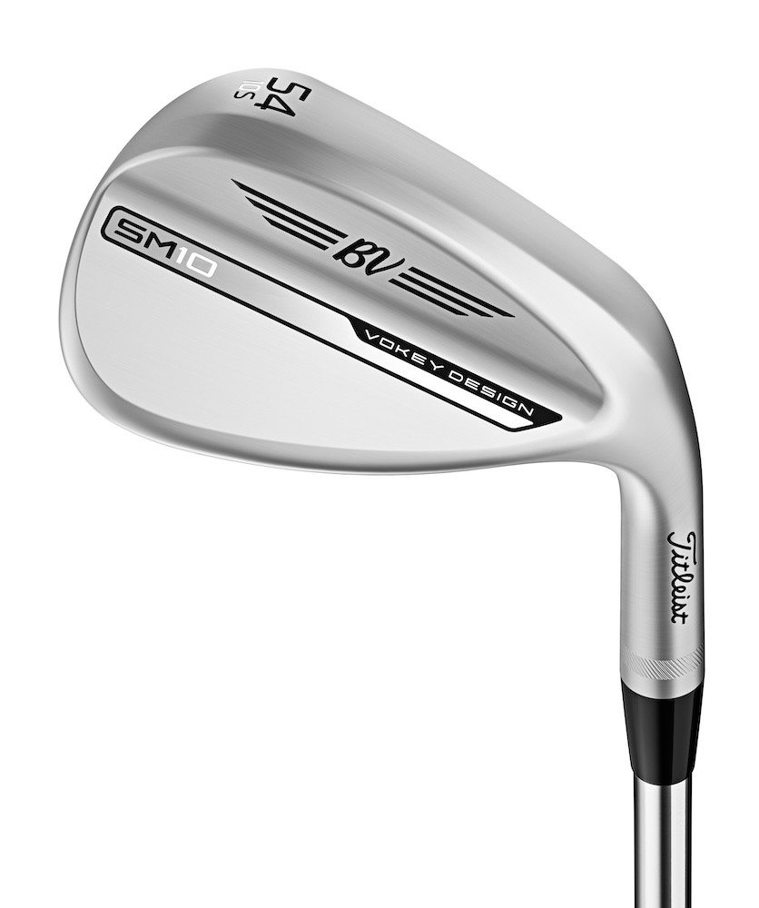 【レフティ】Titleist WedgeVokey SM10ツアークローム58° Pre-Owned Titleist Golf Vokey SM10 Tour Chrome Wedge Left Handed
