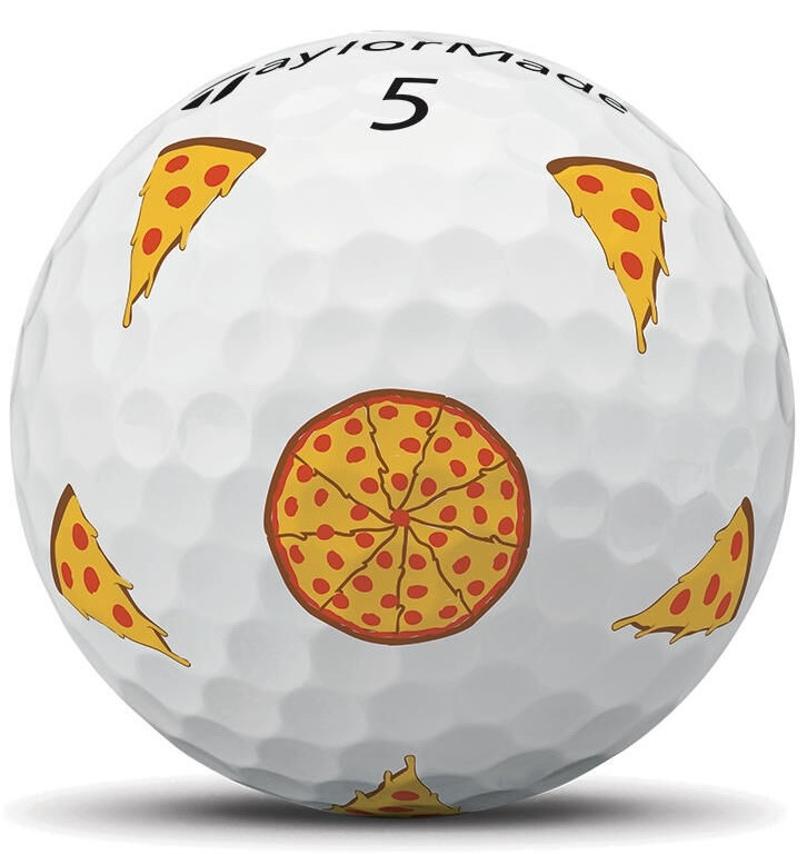 TaylorMade TP5 Pix Hot Shot Pizza Golf Balls | RockBottomGolf.com