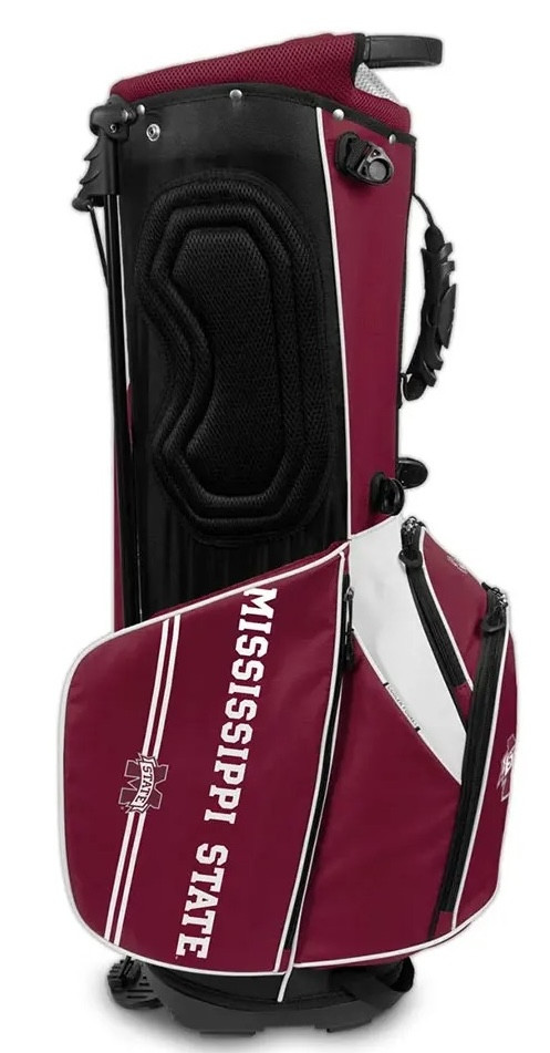 Team Effort Golf NCAA Caddie Carry Hybrid Bag Mississippi State