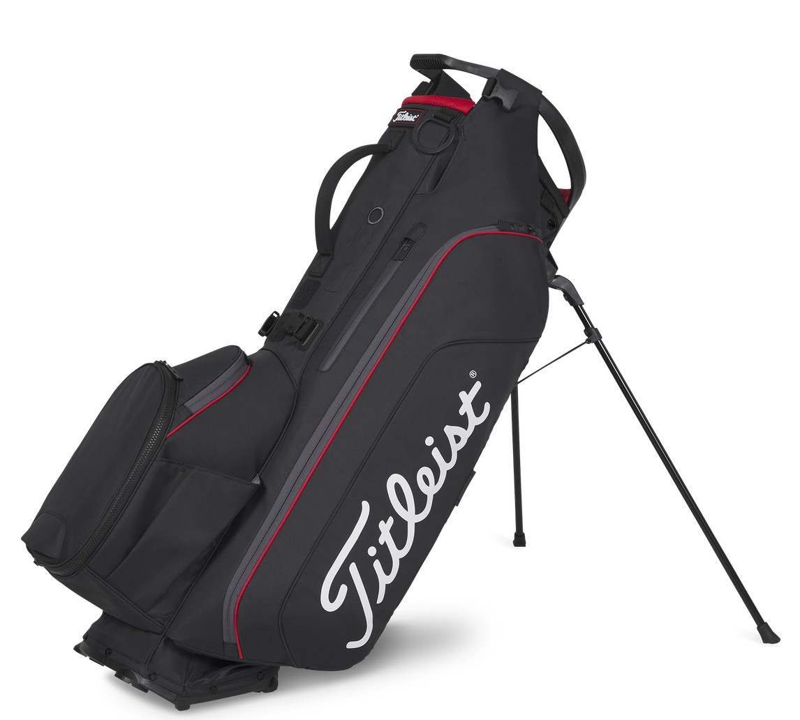 Titleist ゴルフバッグ ブラック Titleist Golf Hybrid 5 Stand Bag | RockBottomGolf.com