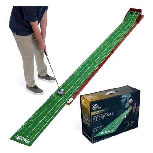 Perfect Practice Golf V5 X-Large Putting Mat (15ft