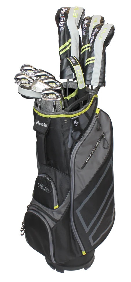 Tour Edge Golf HL3 To Go Complete Set with Bag Graphite